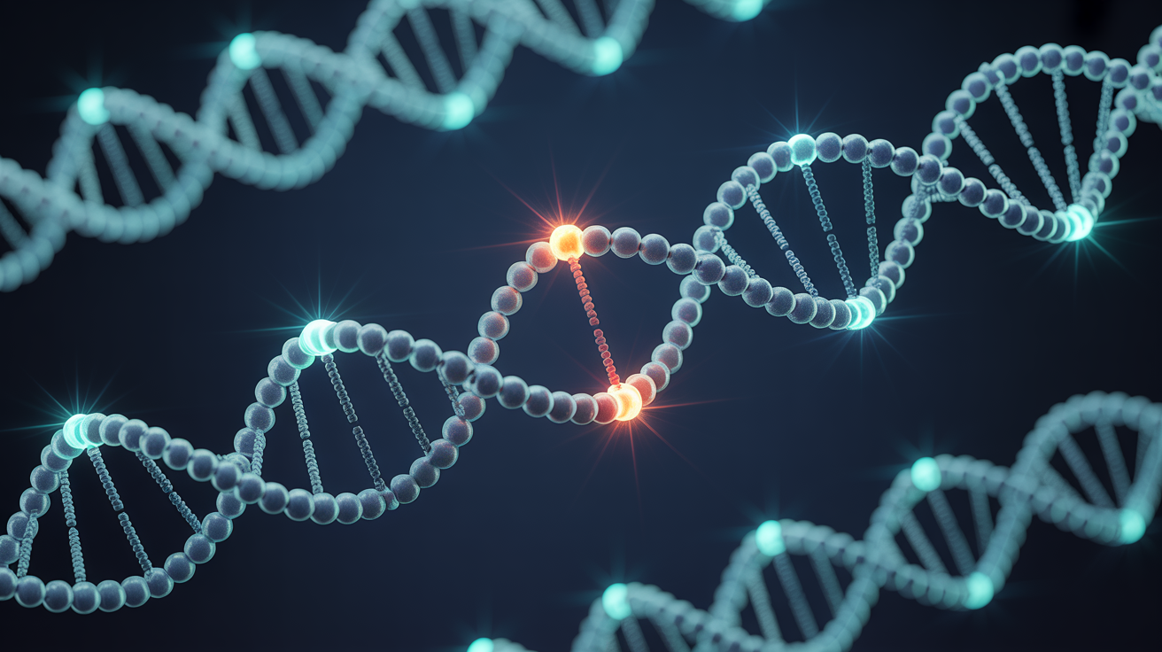 Molecular structure illustration of Epithalon