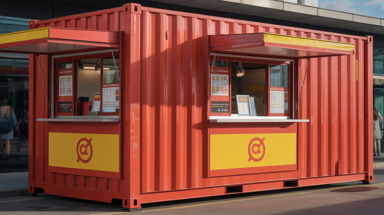 BelWings Model A - Kiosk / Starter container sports bar