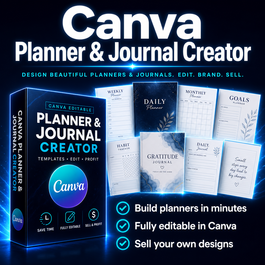 Canva Planner & Journal Creator