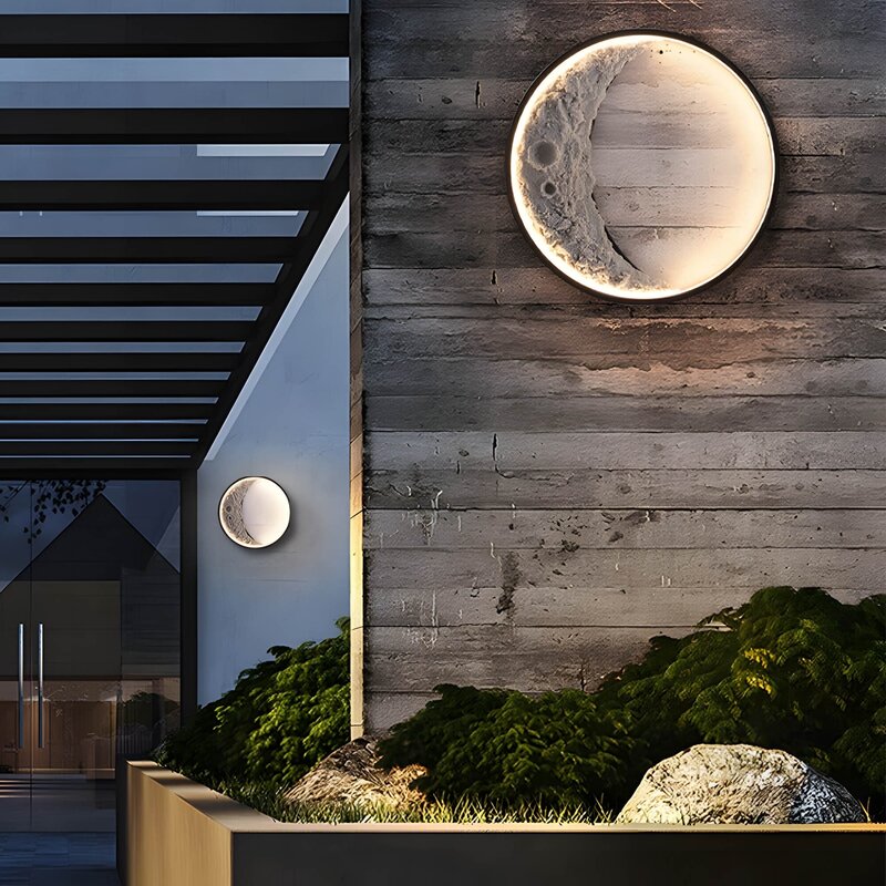 Crescent Moon Wall Light