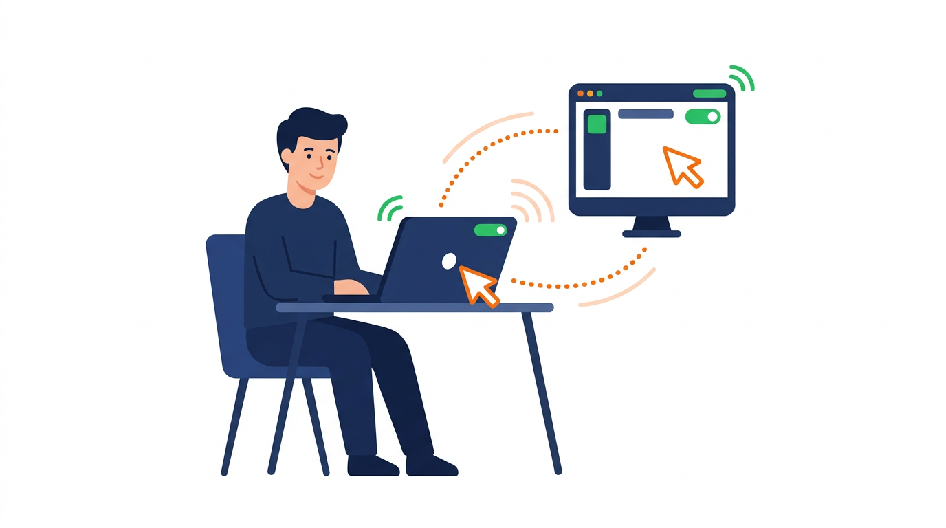 Dépannage informatique à distance via partage d'écran sécurisé
