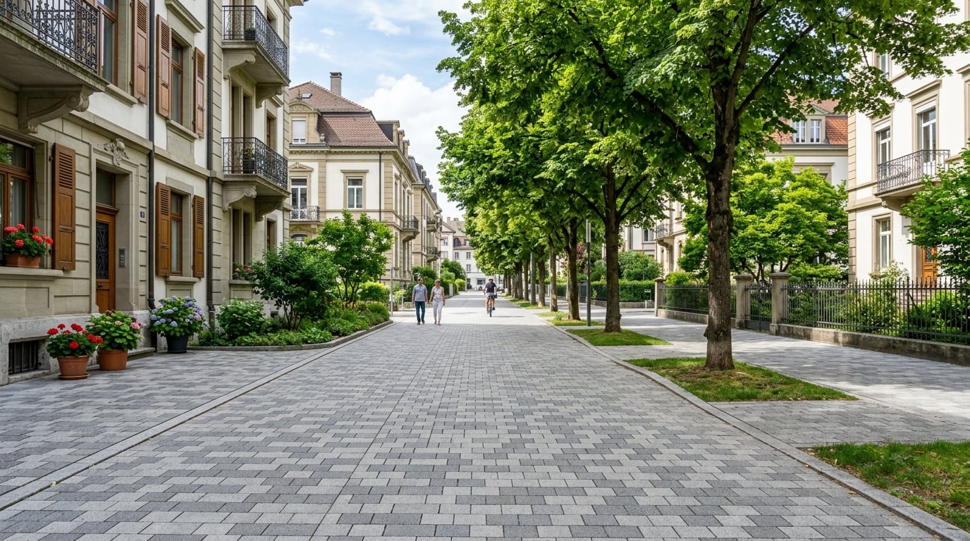 Gehwegreinigung