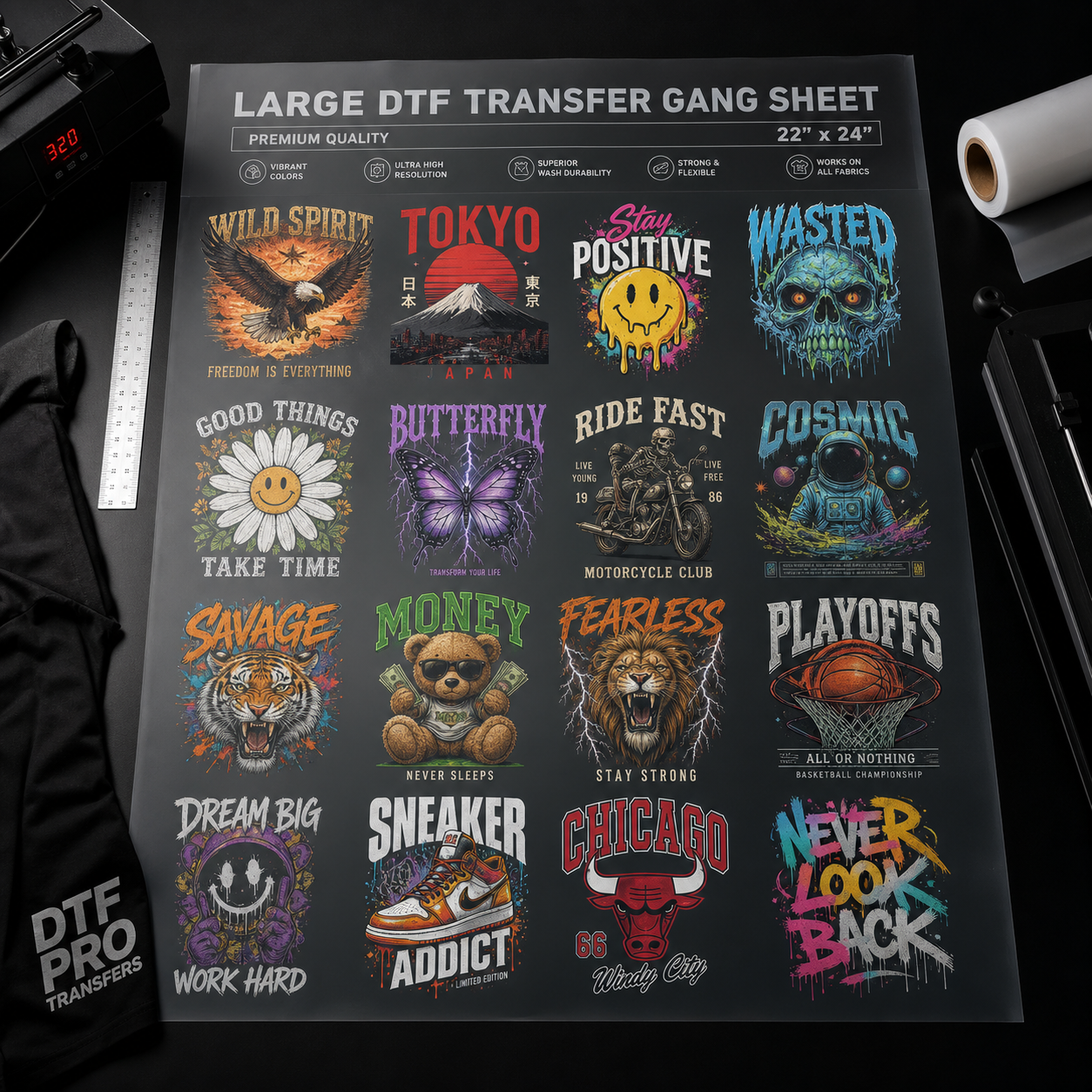DTF Gang Sheet 22"×24"
