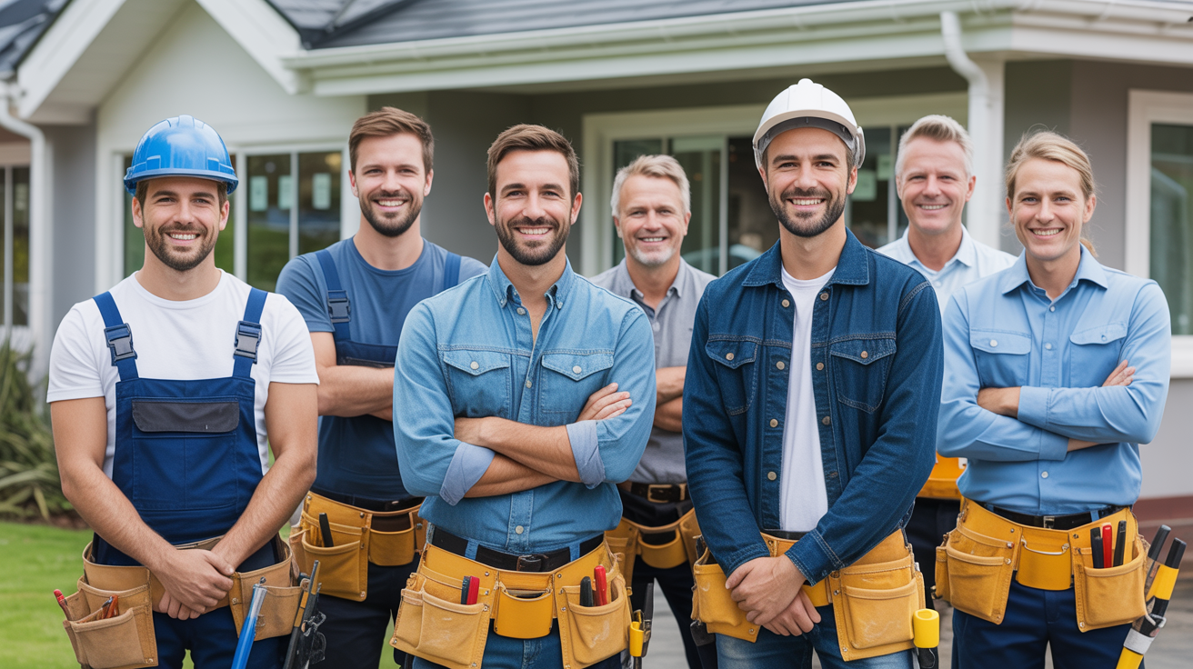 Top Line Home Improvements professional team