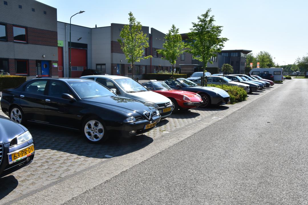 Alfa Romeo 166 gathering at Cars & Coffee Houten, May 2026