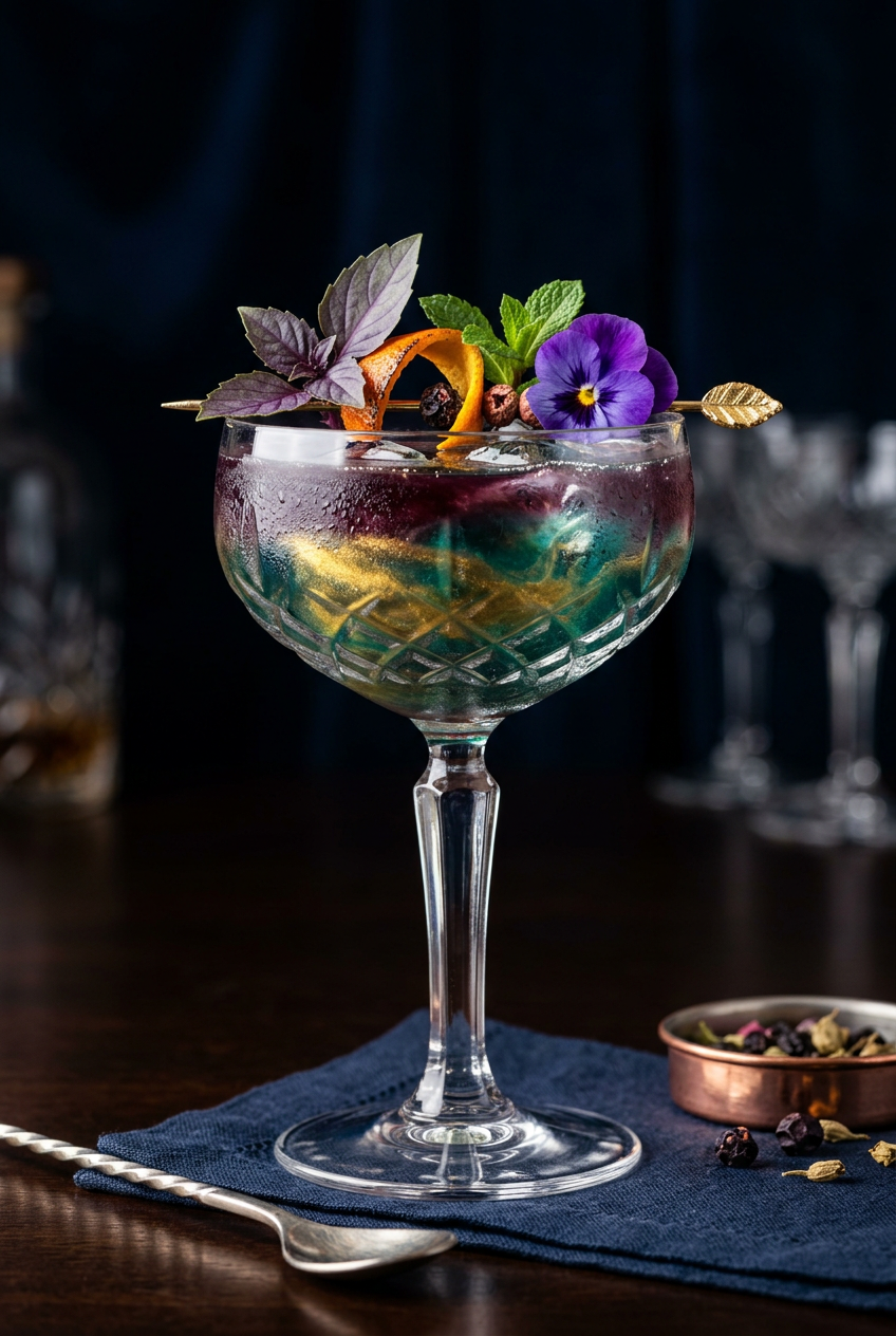 Beautiful bespoke cocktail
