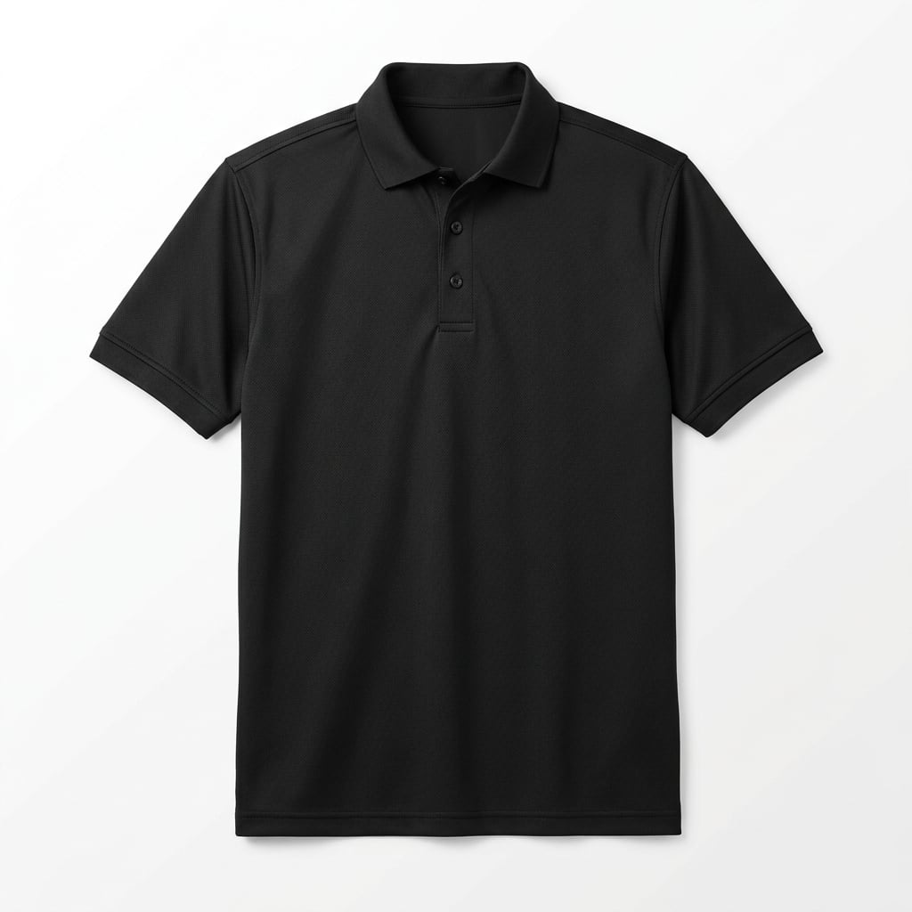 Sport-Tek Micropique Sport-Wick Polo in Black