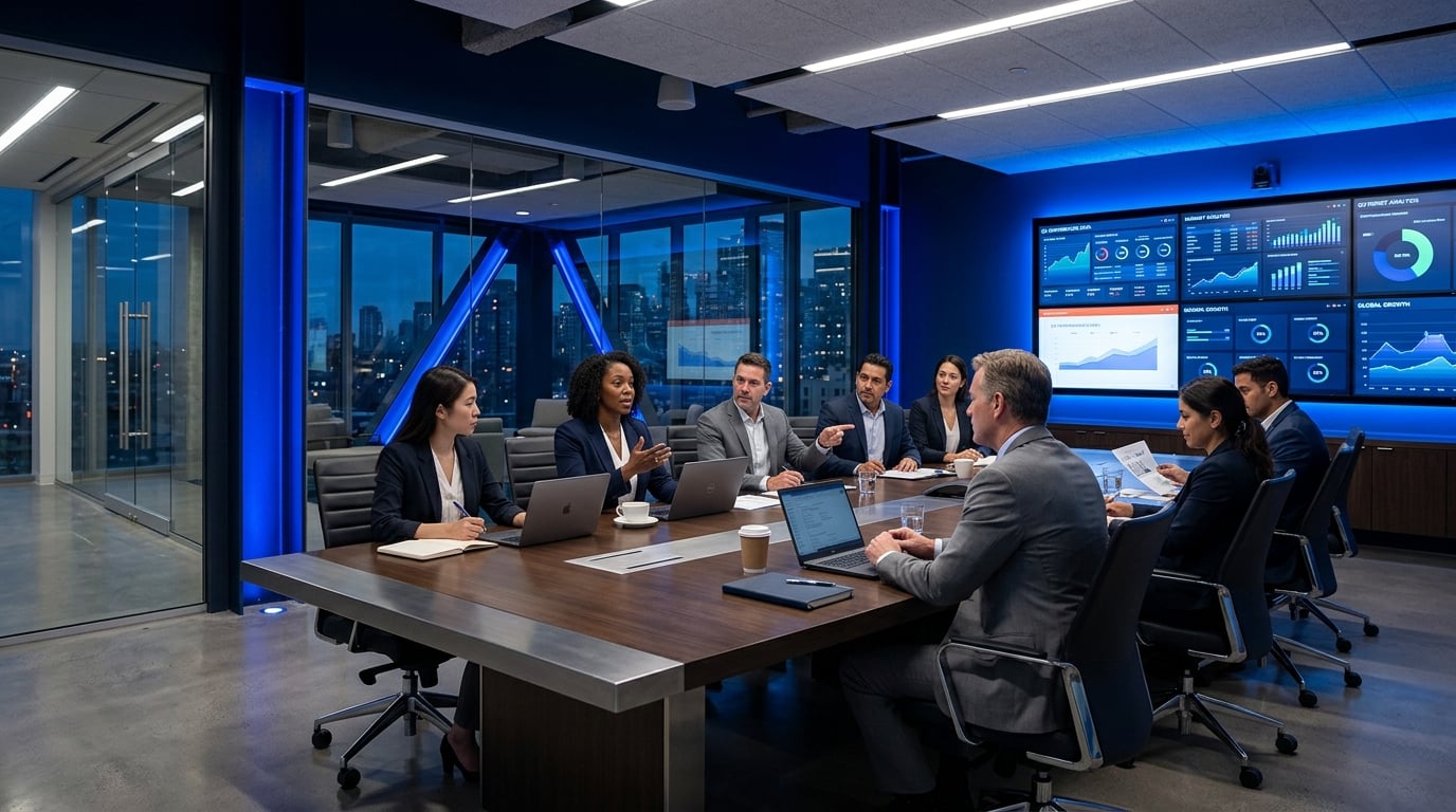 Enterprise consultation background