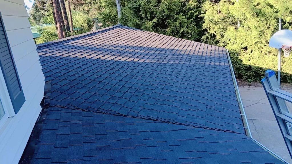 Quality roofing materials being expertly installed