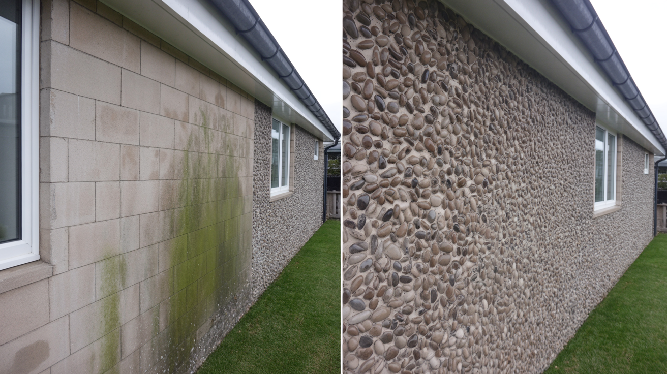 Pebble Dash Wall Revival