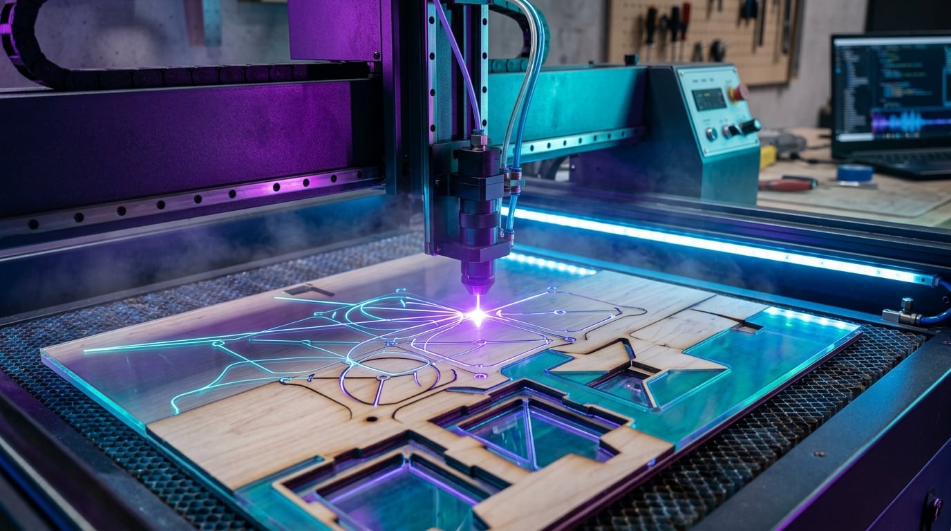 Lazer Kesim İçin SVG ve DXF Dosyası Hazırlama