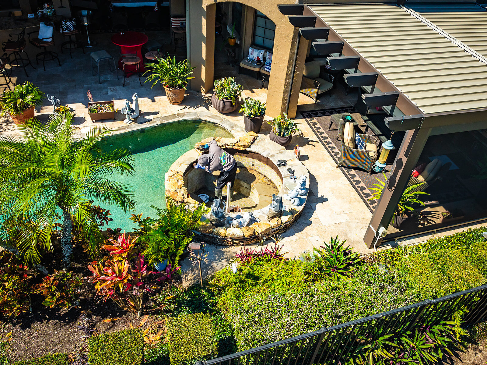 Beautiful swimming pool