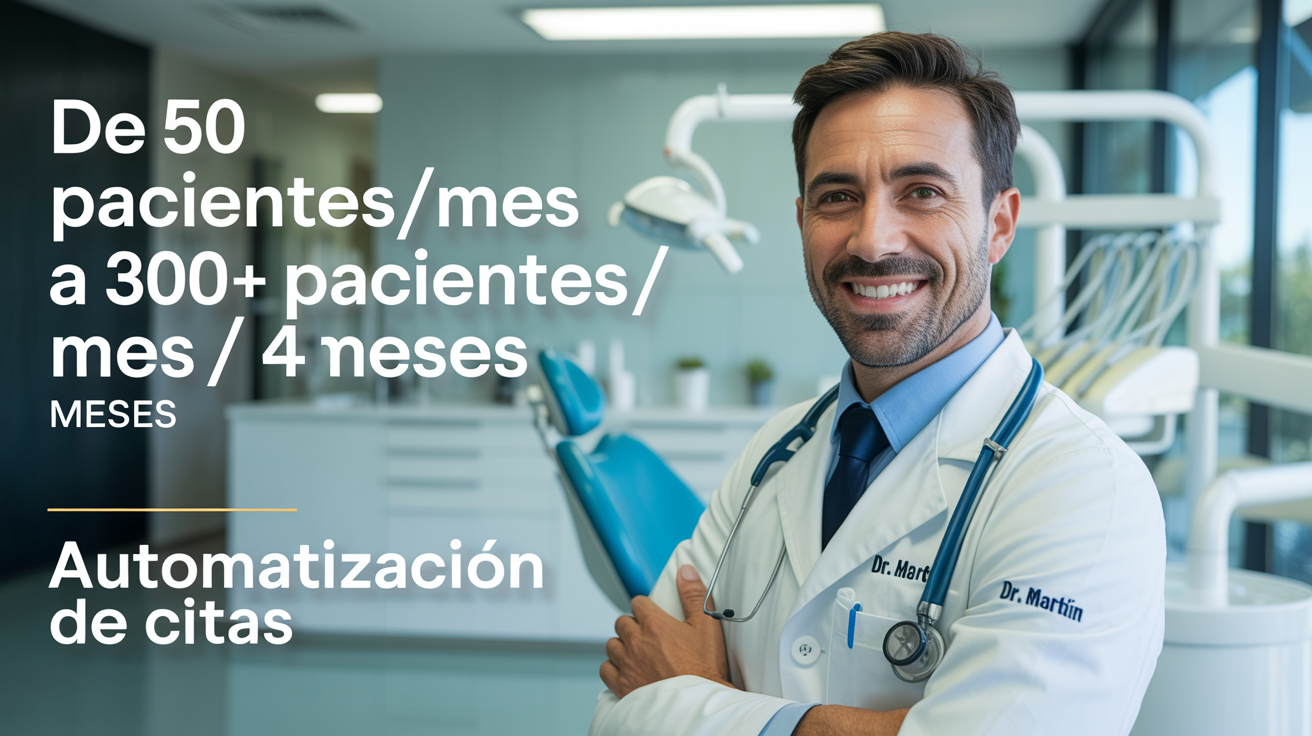 Caso de éxito de Dr. Martín Dental