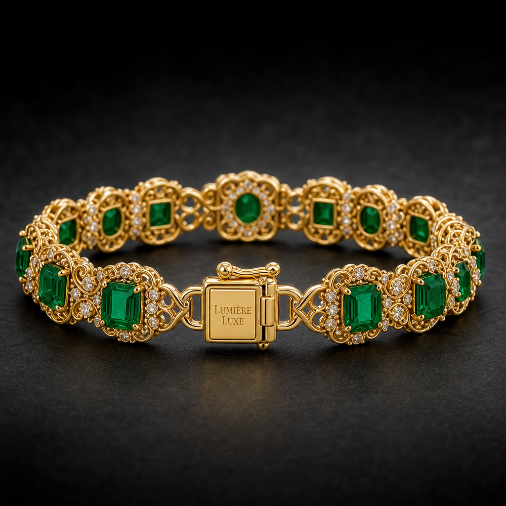 Emerald Garden Bracelet view 2