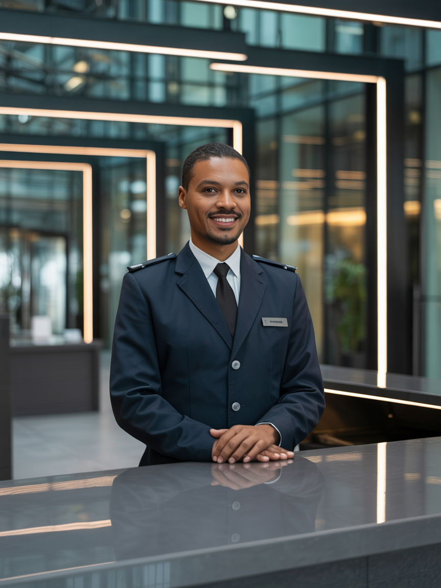 Professional concierge security