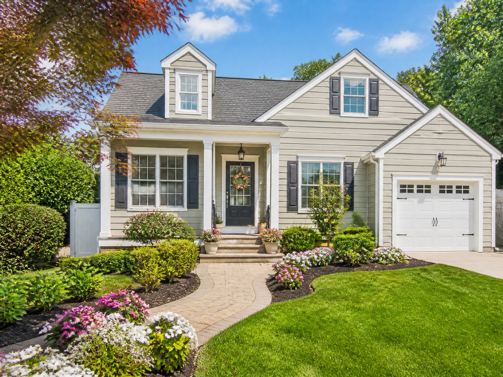 A beautifully renovated single-family home