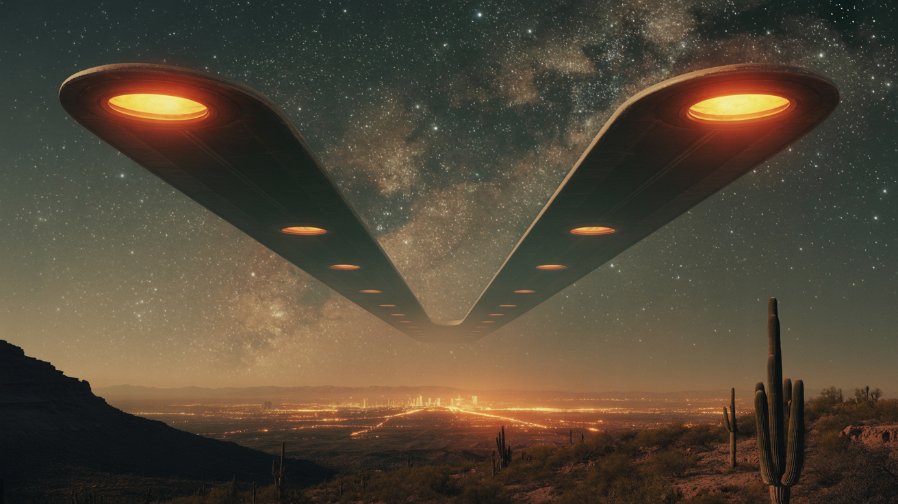 The Phoenix Lights: Mass UFO Sighting Over Arizona