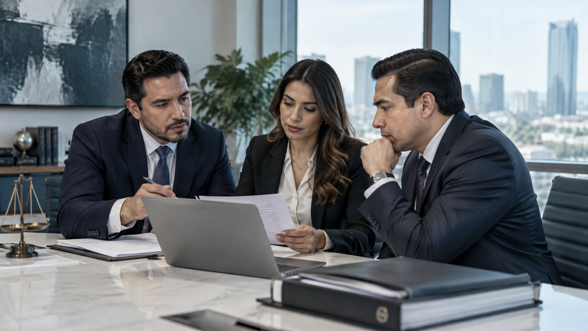 Equipo de abogados de LexDigital en reunión