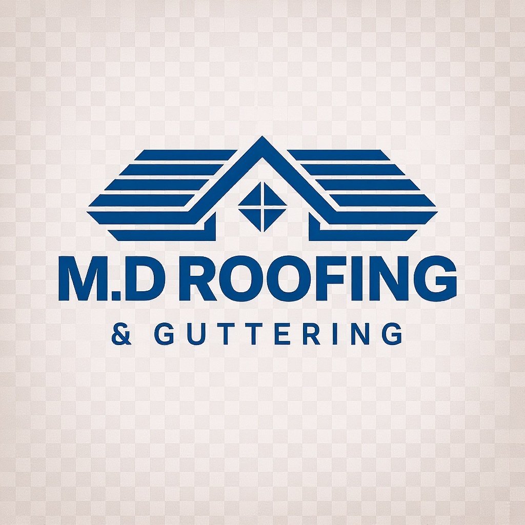 M.D Roofing & Guttering Logo