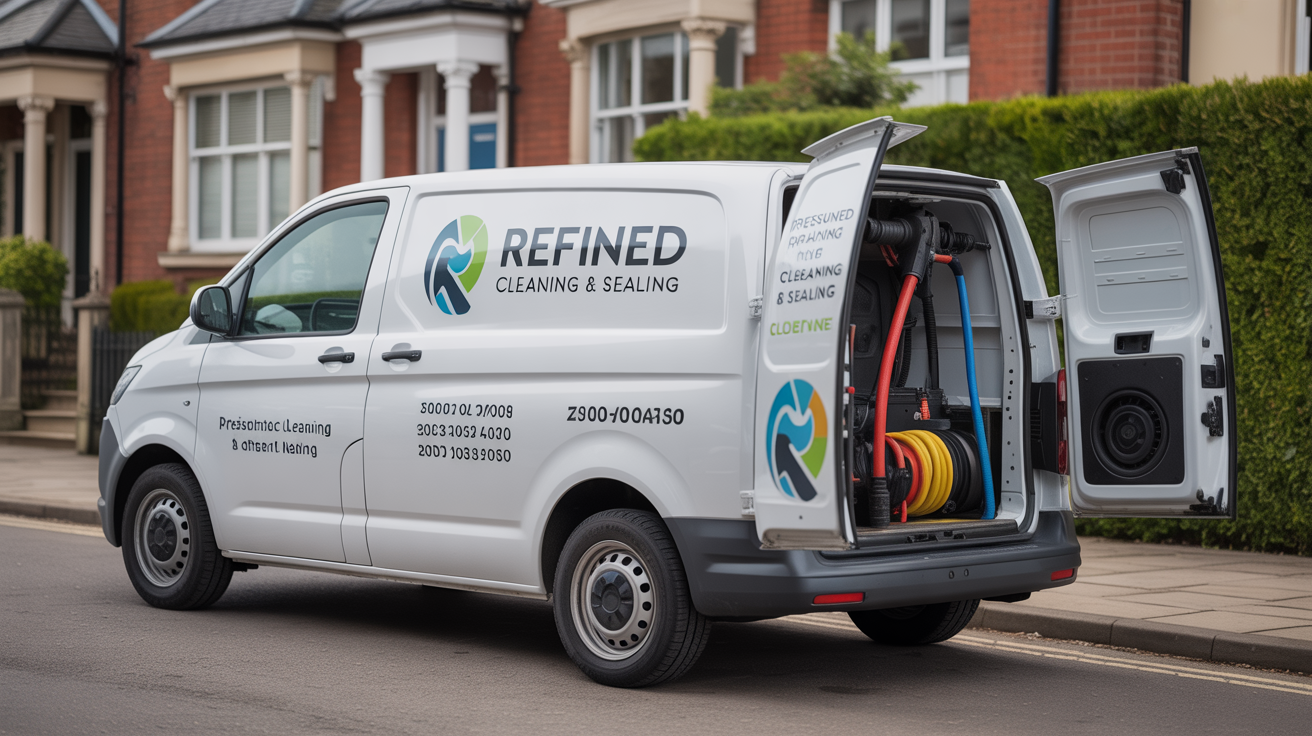 Refined Cleaning & Sealing service van