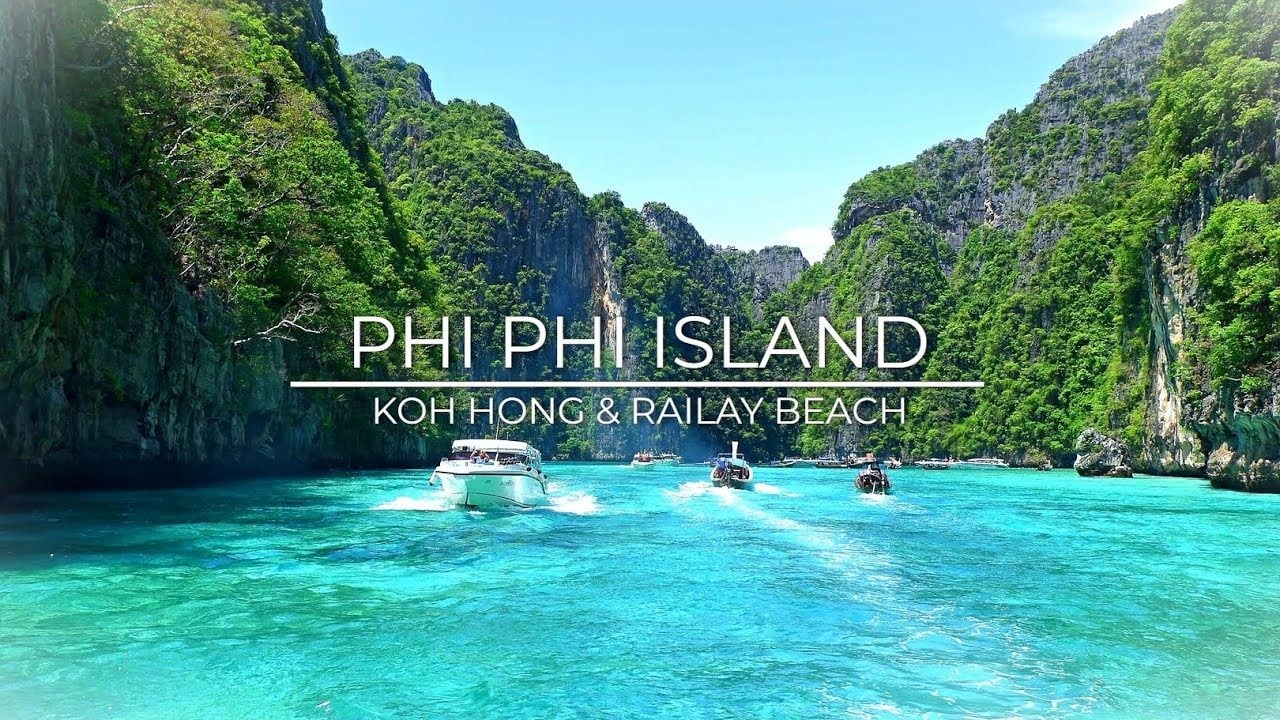 Plage de sable blanc en Thaïlande