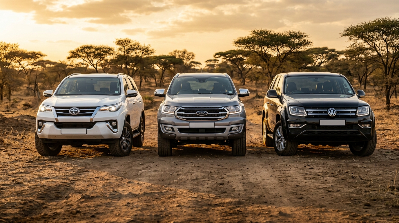 Toyota Fortuner vs Ford Everest vs Volkswagen Amarok: Which Used 4x4 Gives You the Best Value in South Africa?