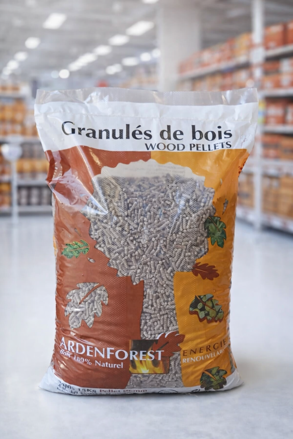 Pellets Ardenforest – Palete 70 sacos de 15 kg