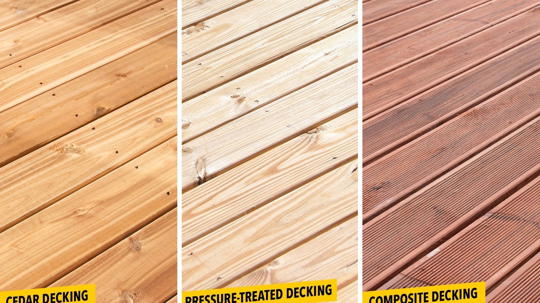 Wood Deck with Built-in Benches