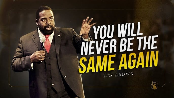Les Brown on stage