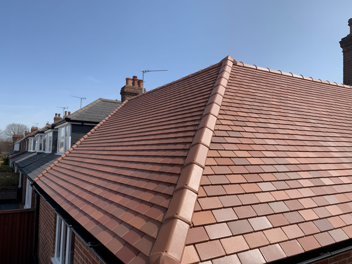 New Roof Tile Installation