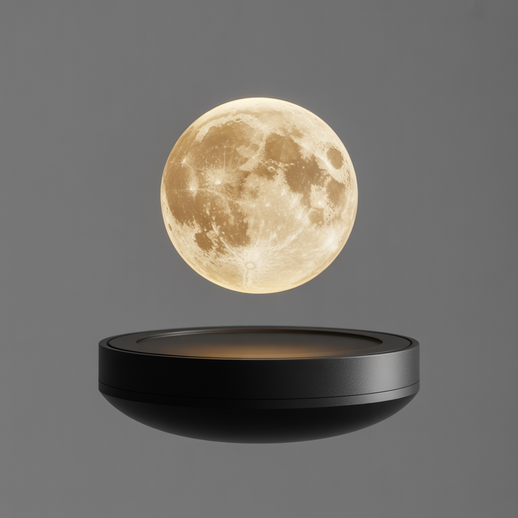 Floating Moon Lamp