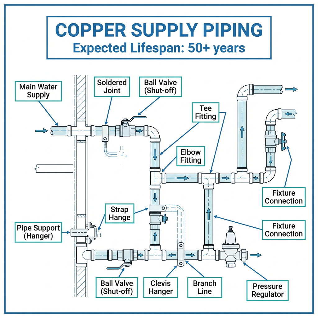 Reference: Copper Supply Piping