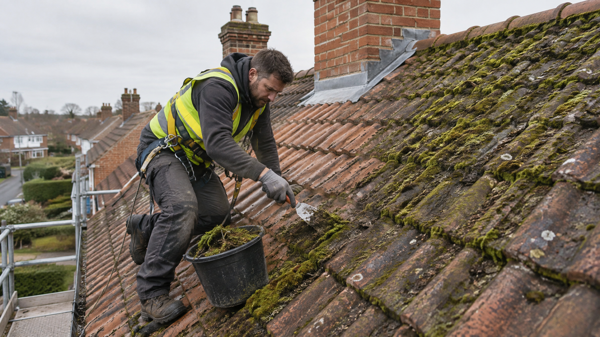 Roof Cleaning in Brighton