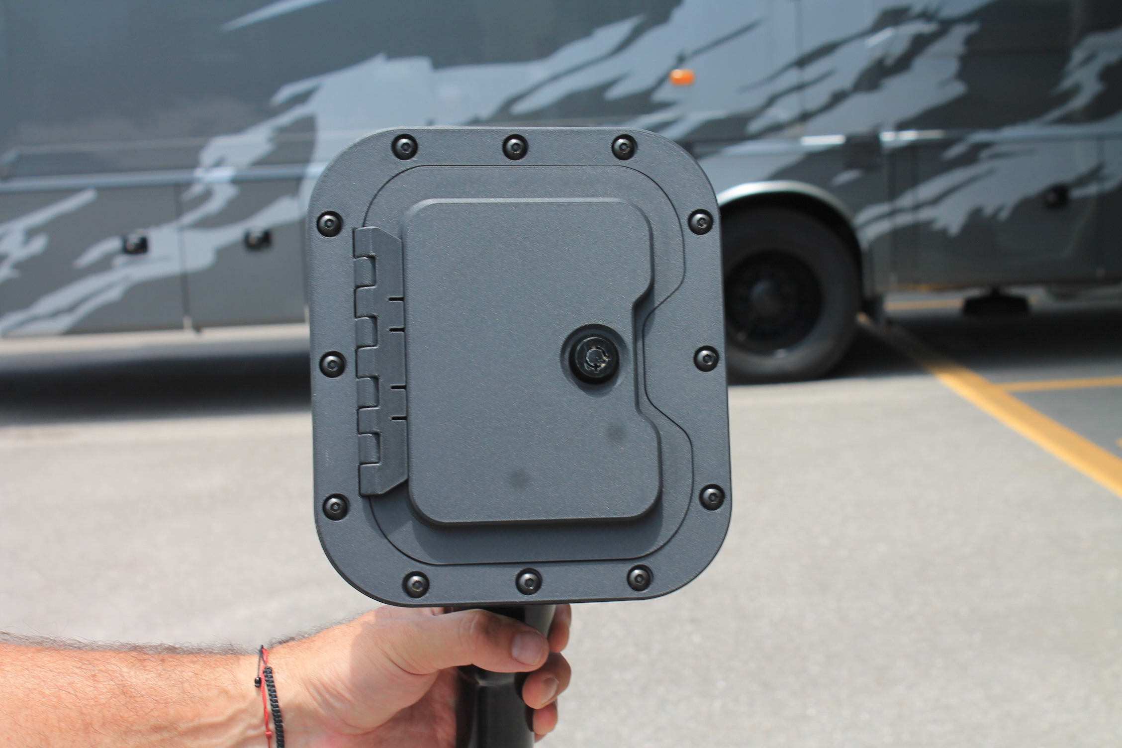First Responder Fuel Vault locking fuel door