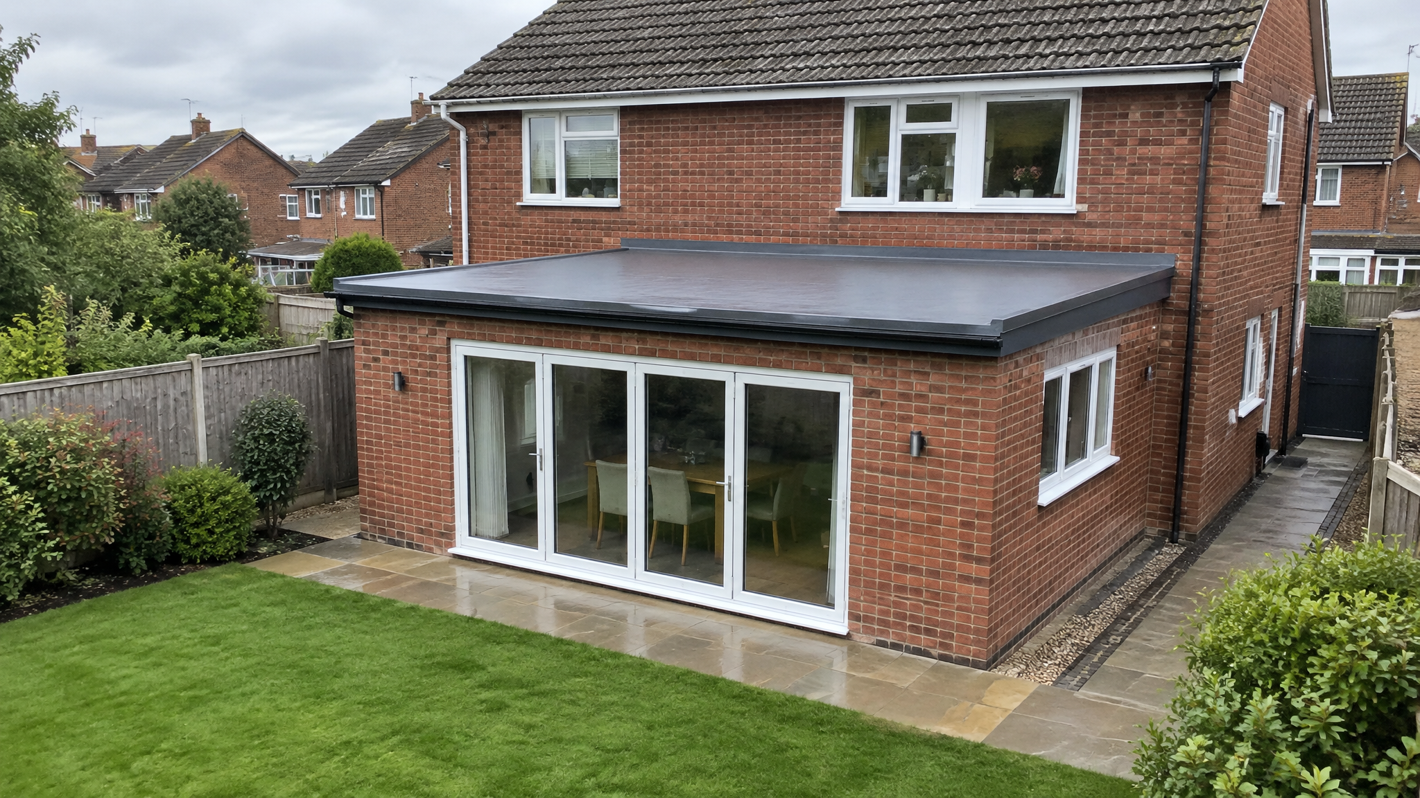Flat Roofing work example 1