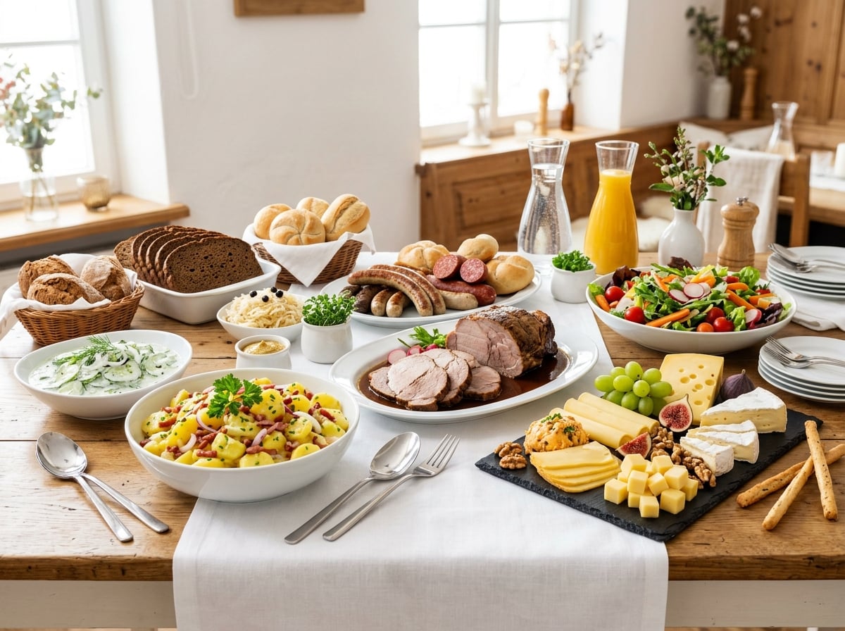 Klassisches Buffet
