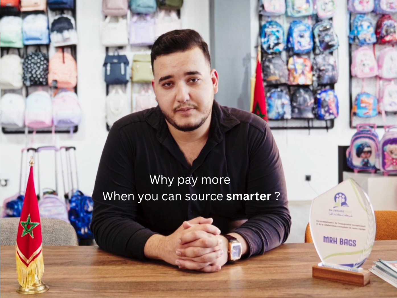 MRHBags Manufacturing Process Video Thumbnail - Why pay more when you can source smarter?