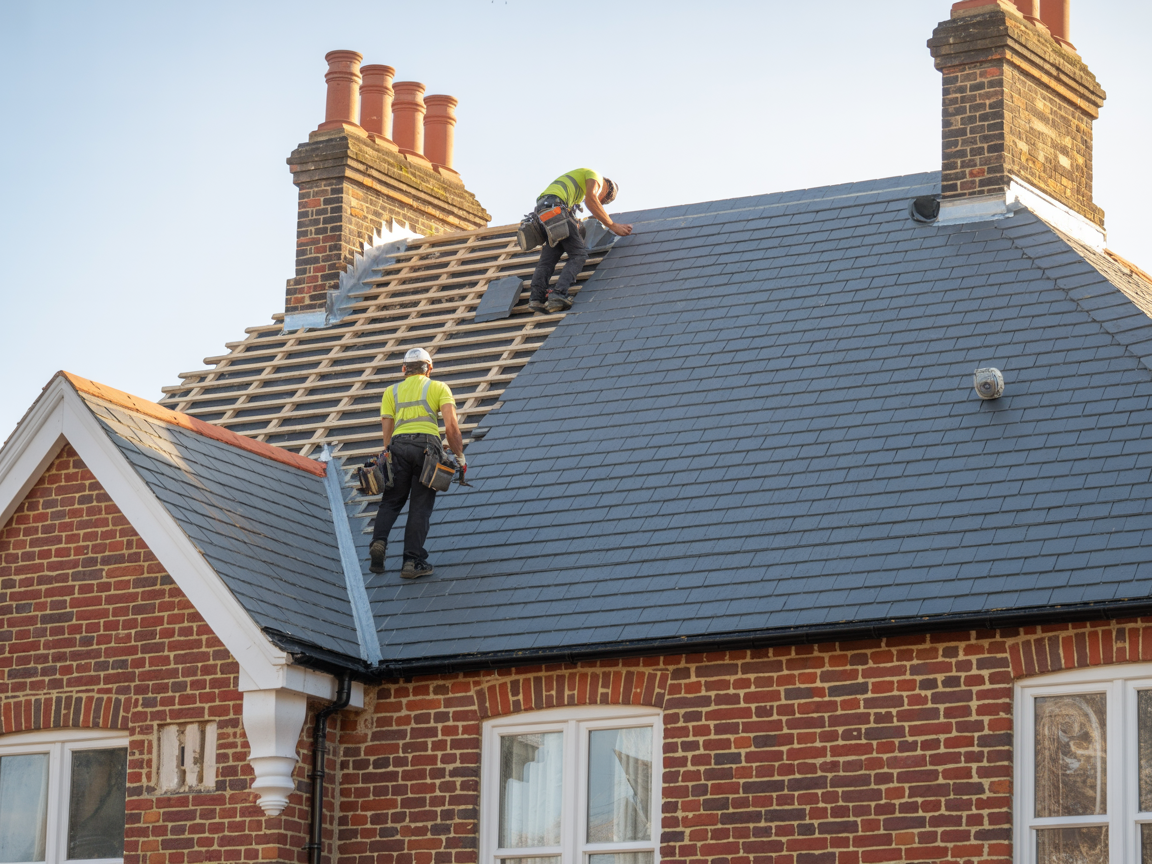 New Roof Installation - Professional roofing service
