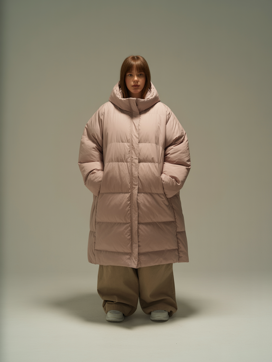 Bad example - oversized clothing hiding body shape