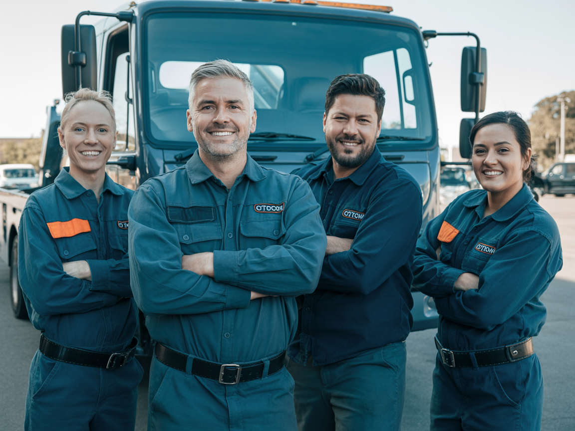 24 Hour Towing Rescue professional team