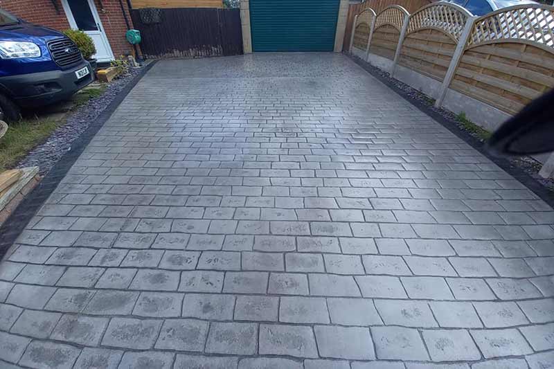 Patterned Imprinted Concrete