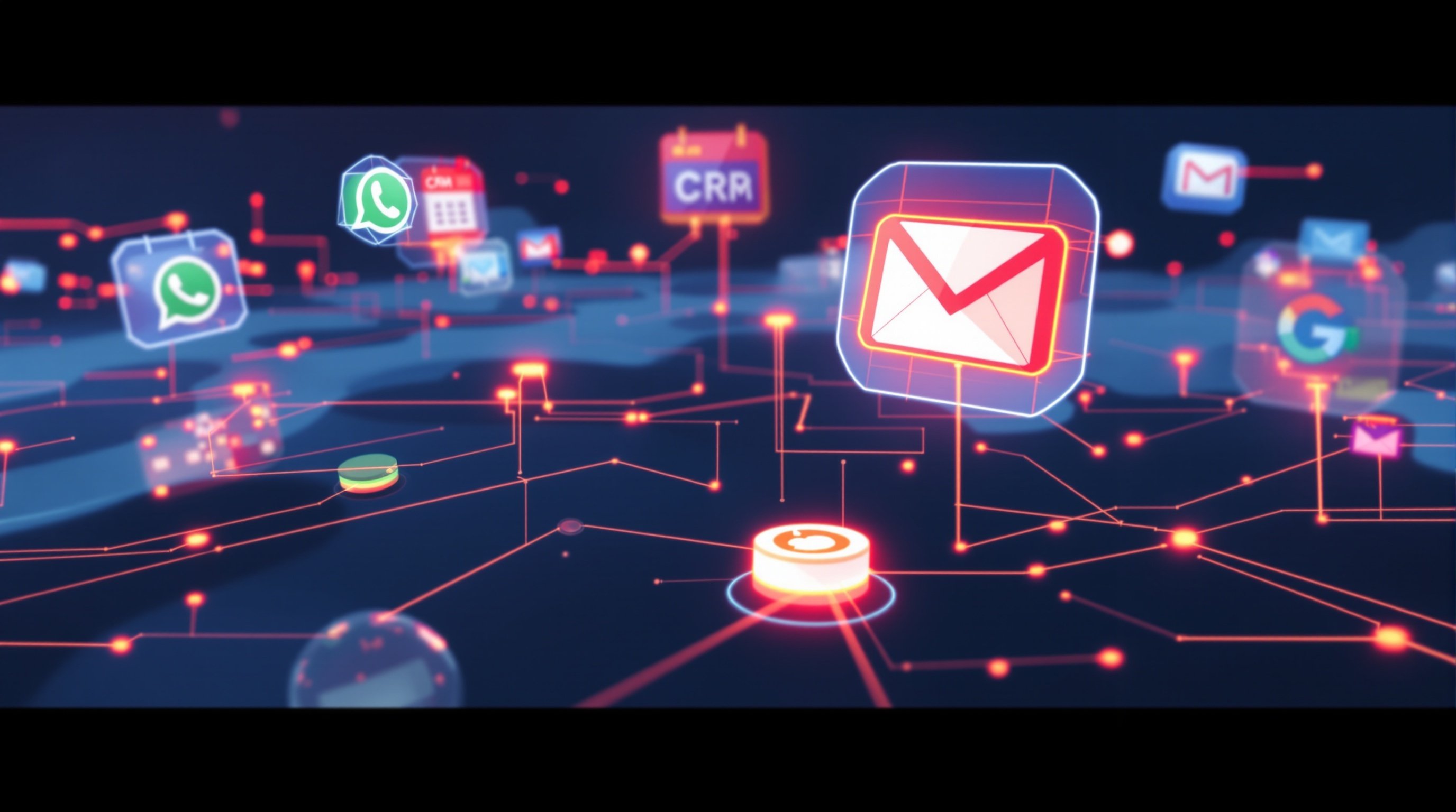 Integrações The Turn AI - WhatsApp, Calendar, Gmail, CRM