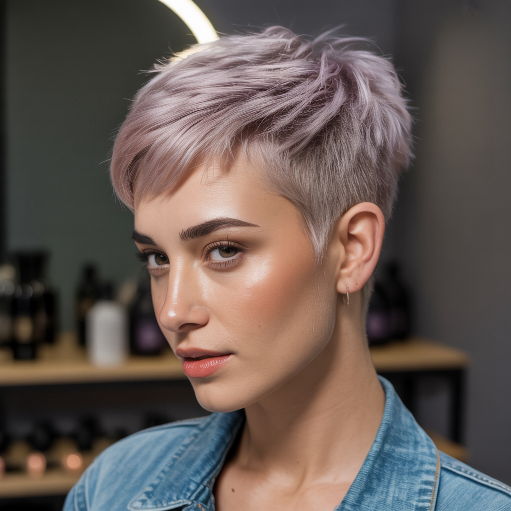 Moderner Pixie-Cut