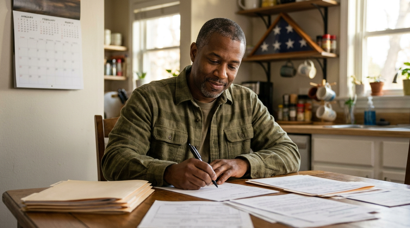 Filed within one year of discharge (38 CFR §3.400(b)(2))