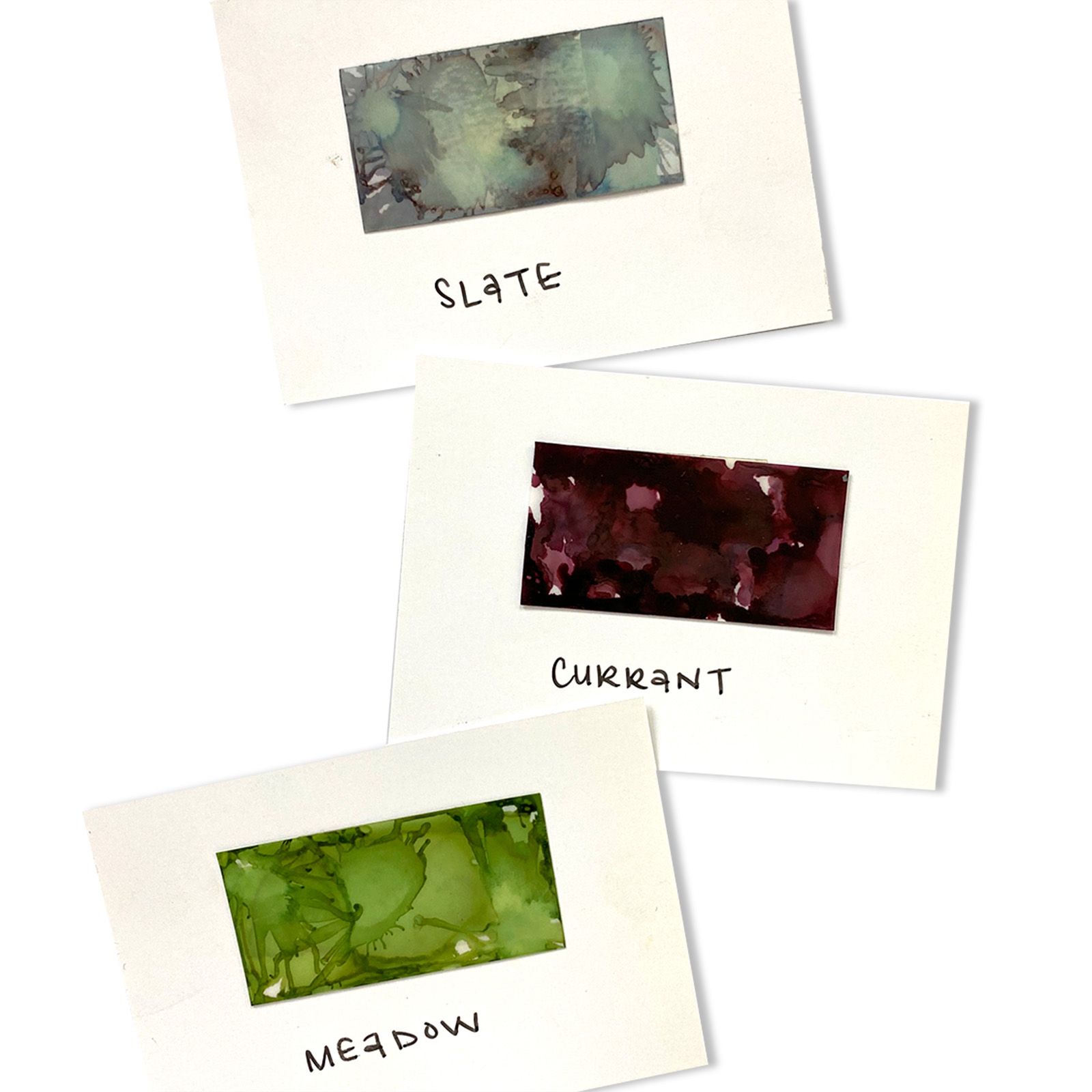 Alcohol Blek - Cottage Path (Slate, Currant & Meadow) 14ml 3 stk - 2