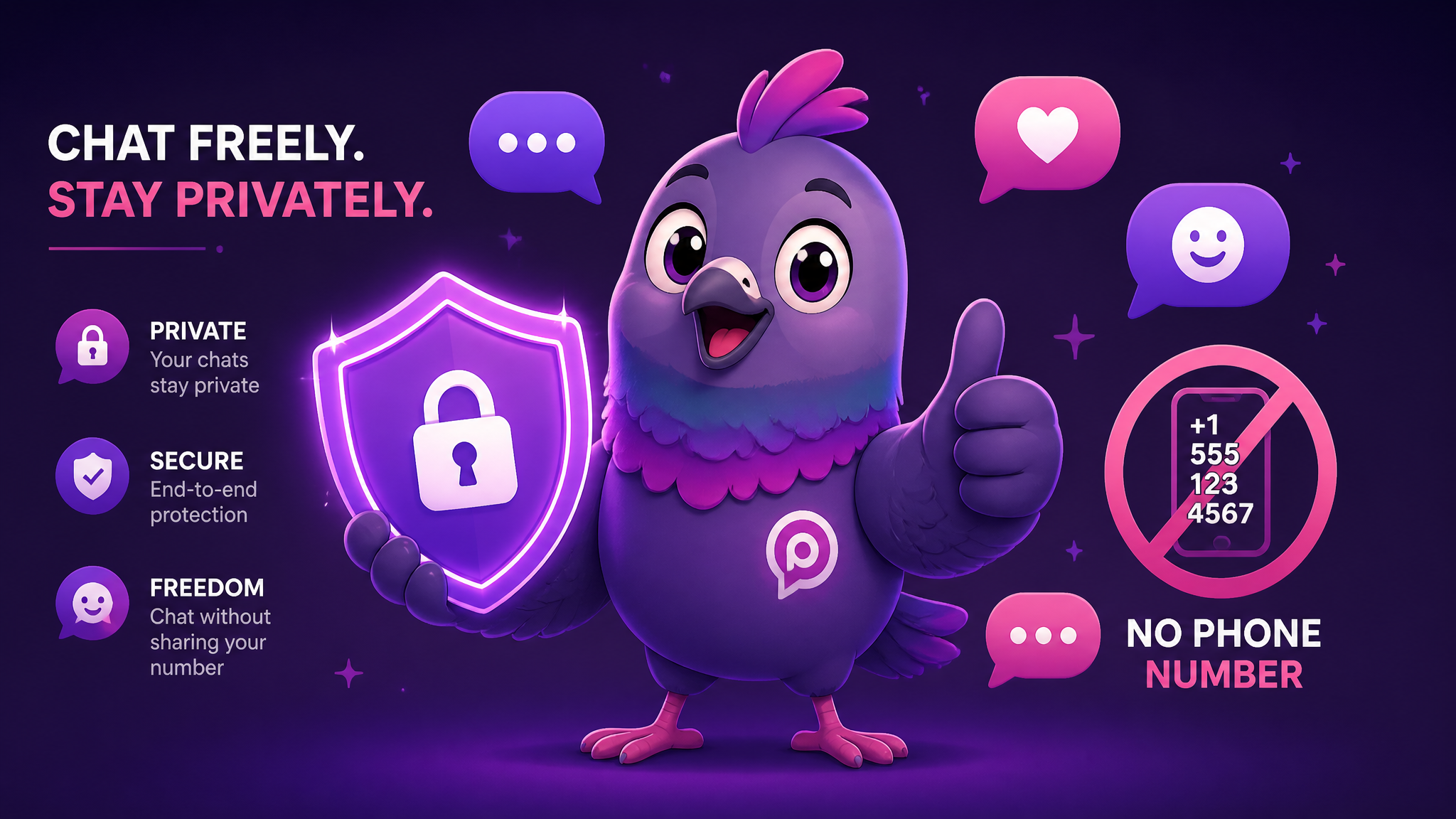 Secure Messaging App Without a Phone Number: The 2026 Guide