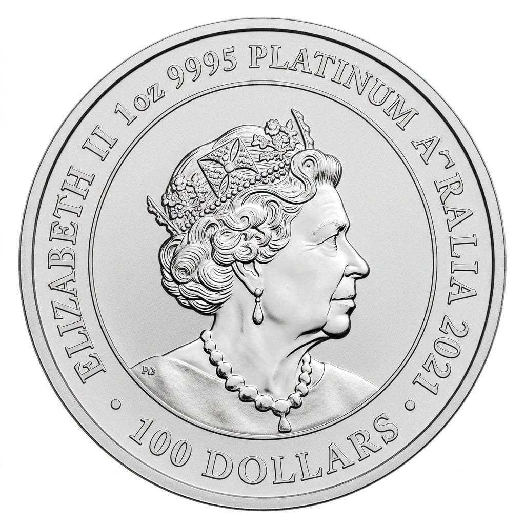Perth Mint 1 oz Kangaroo 2021 Platinum Coin