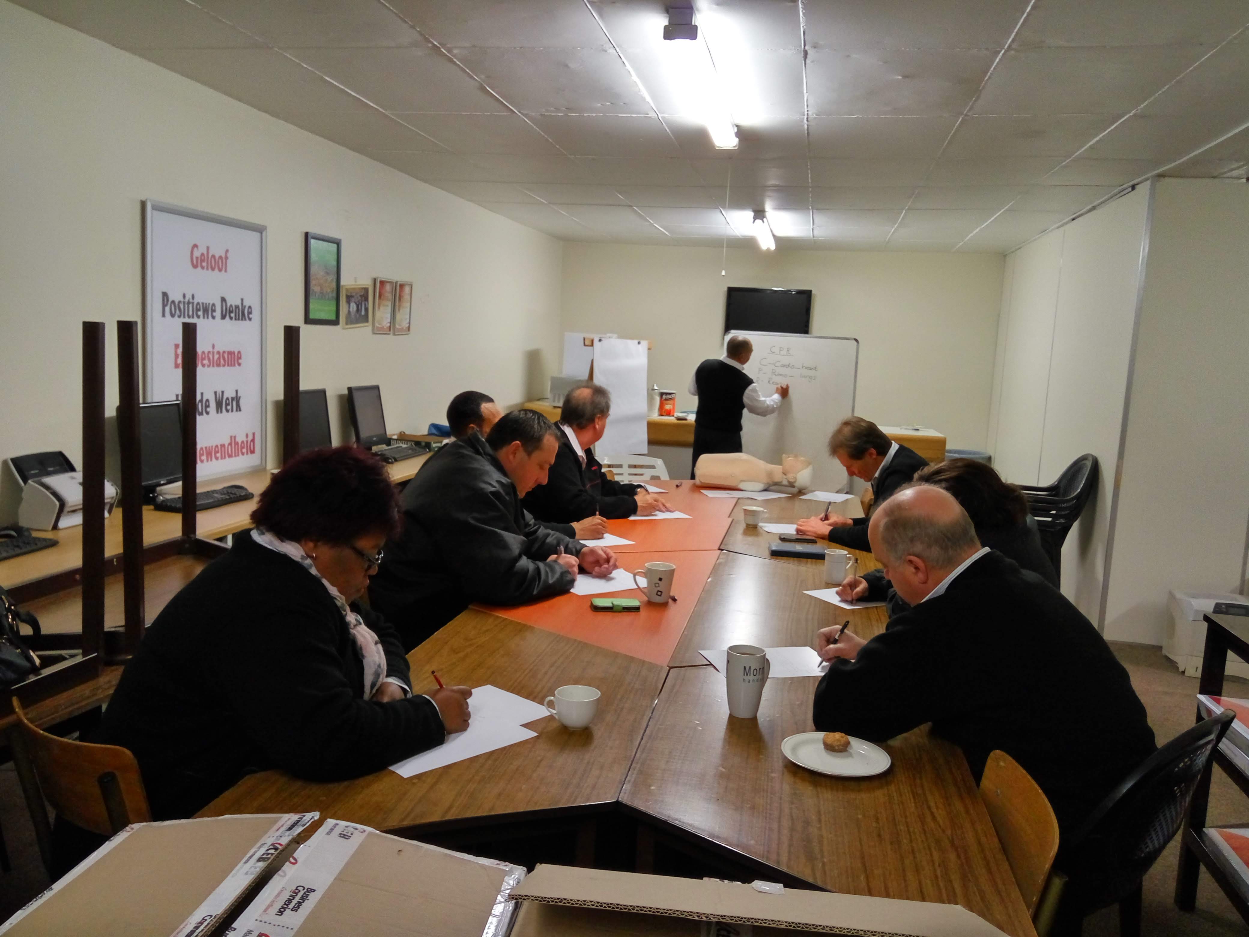 First Aid Training Classroom