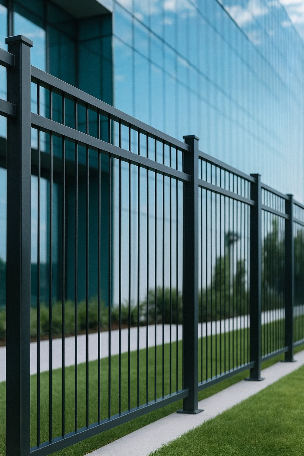 Паркани з квадратної труби