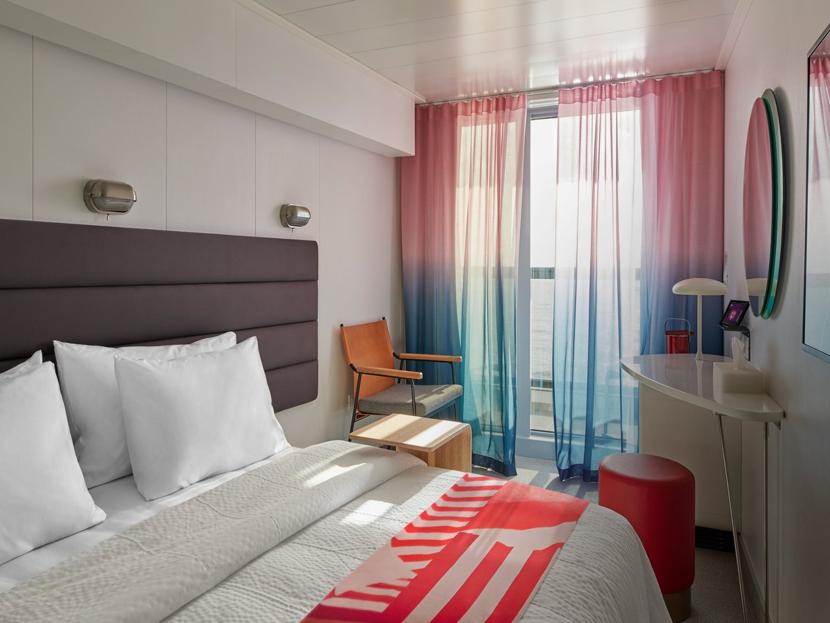 Your Central Sea Terrace Cabin when you sail on the Sober Cruise